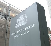 Picture of Royal Opera House sign