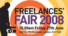 Freelances Fair 2008 flyer graphic