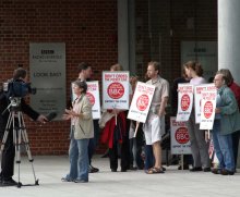 May 23 - strikers in front of the camera for a change at Norwich
