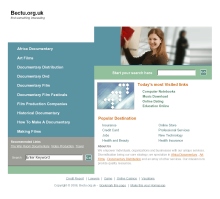 Internet surfers found this page instead of BECTU's normal homepage 