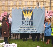 Picture of BECTU at Houses of Parliament