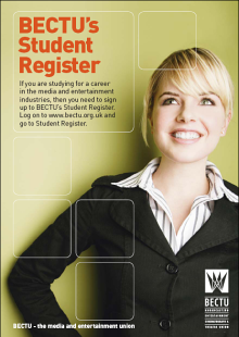 Student Register flyer
