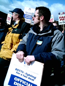 Last year's ITV pay talks ended in a strike on April 8 2005